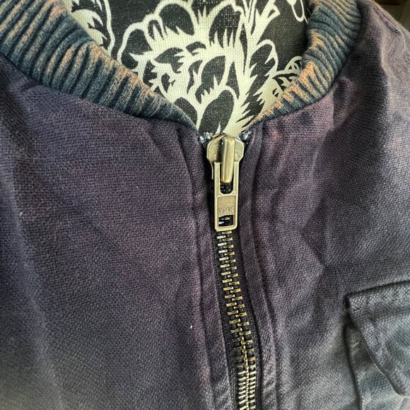 Chaser | Denim Bomber Jacket | Blueberry Vintage Wash | M | NWT - Picture 10 of 10